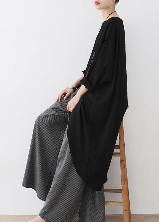 Oversized Loose Wide-Leg Linen Pants