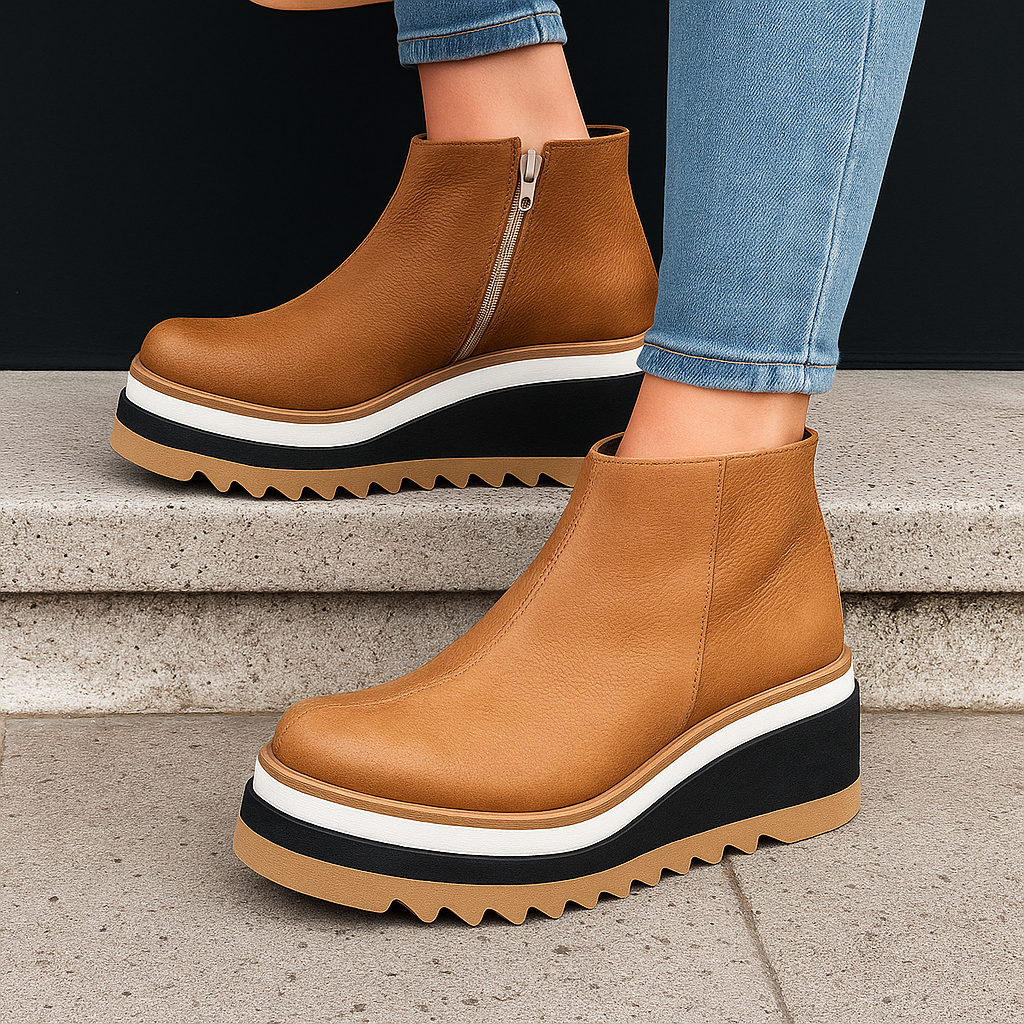 Cambria | Shock-Absorbing Platform Boot