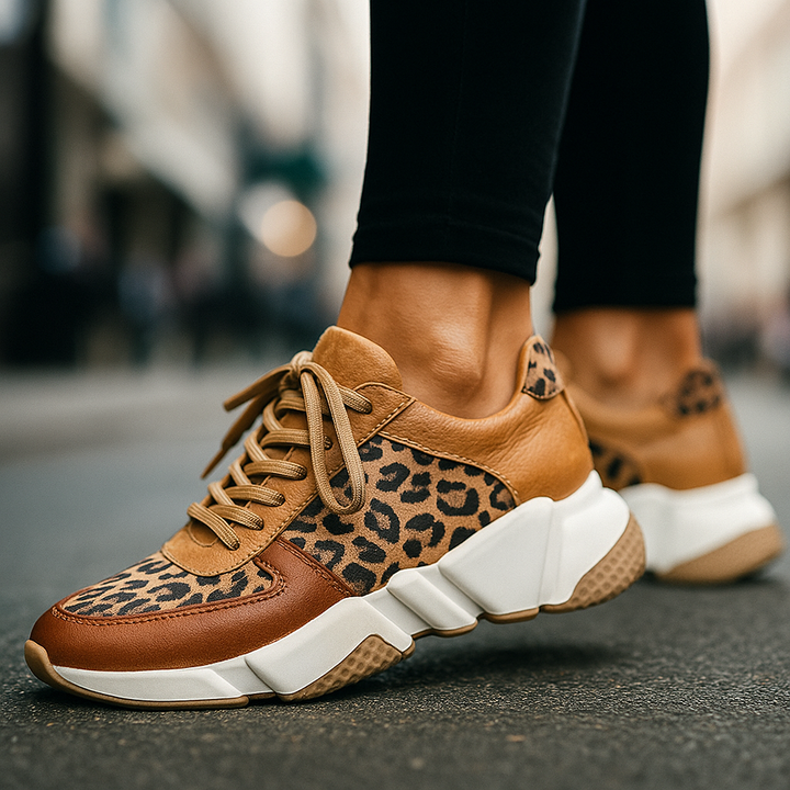 Callari | Leopard Print Comfort Runner