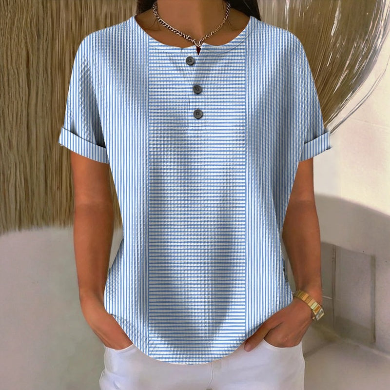 Bree | Striped Blouse