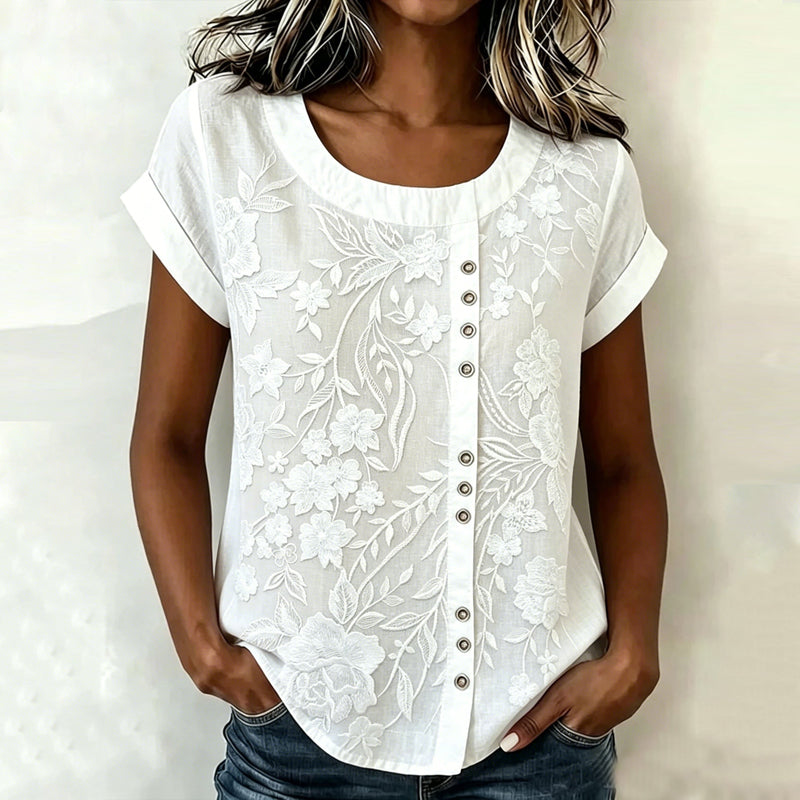 Wren | Casual Floral Print Blouse