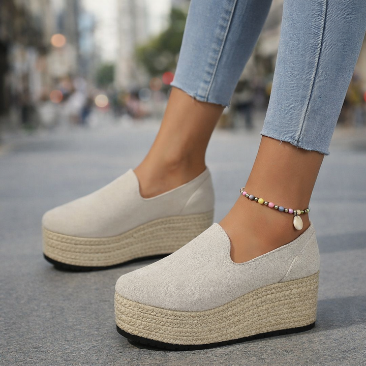 Maribel | Cushioned Platform Slip-On