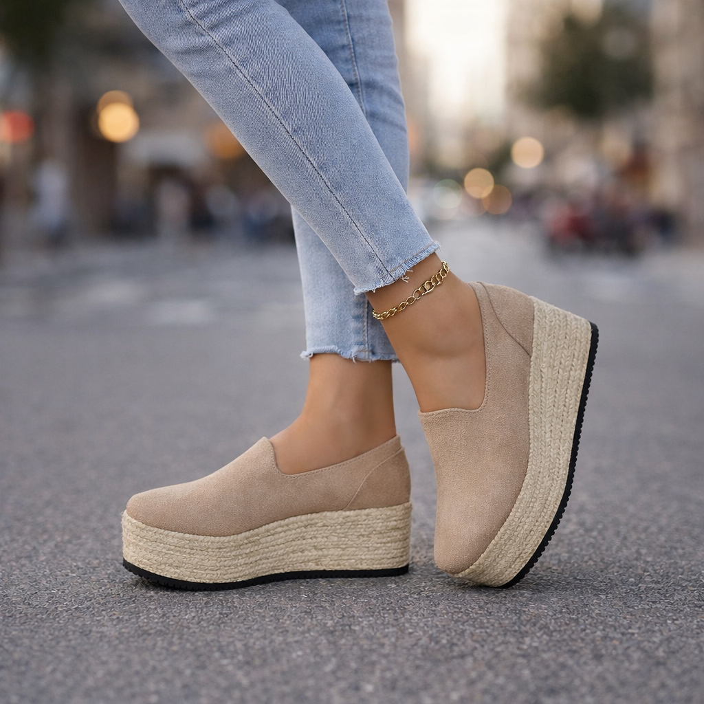 Maribel | Cushioned Platform Slip-On