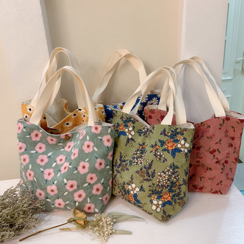 Mia | Vintage Floral Print Bag