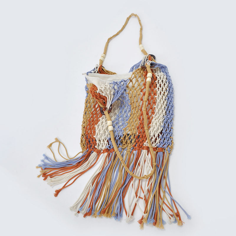 Noelle | Straw Beach Bag
