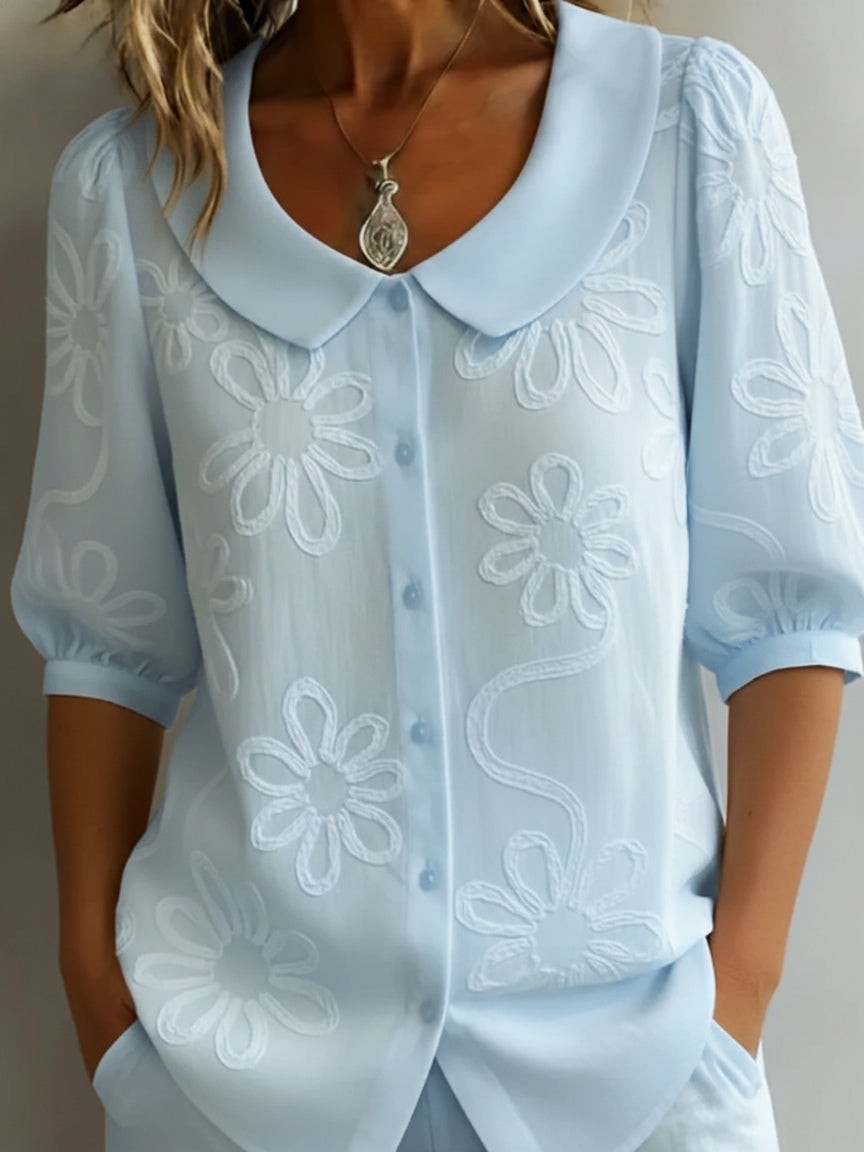 Encarna Light Floral Top