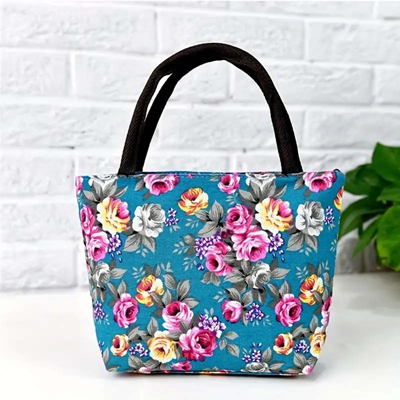 Nora | Vintage Floral Print Bag