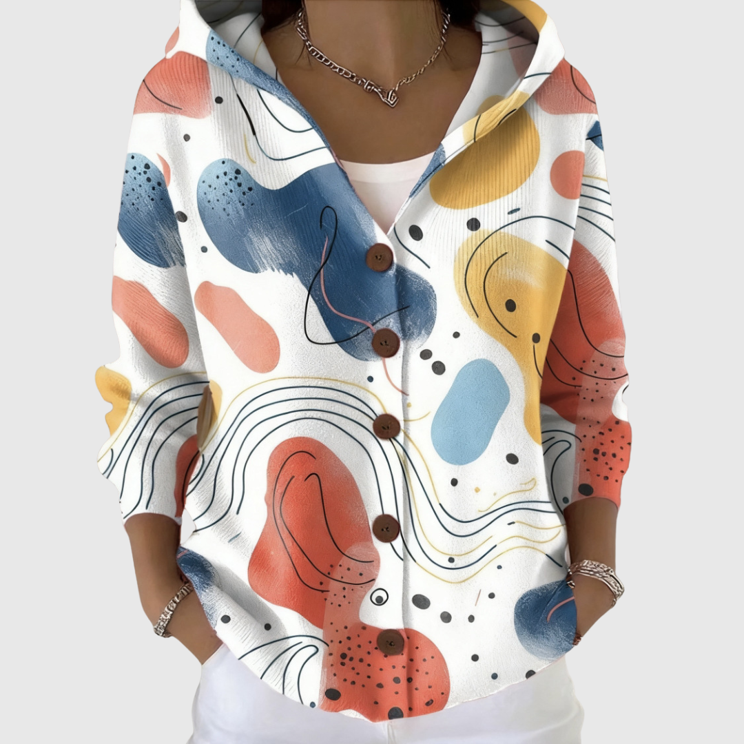 Elke | Knit Hoodie Cardigan