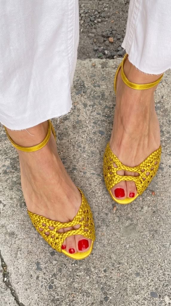 Araceli | Elegant Braided Sandals for Summer