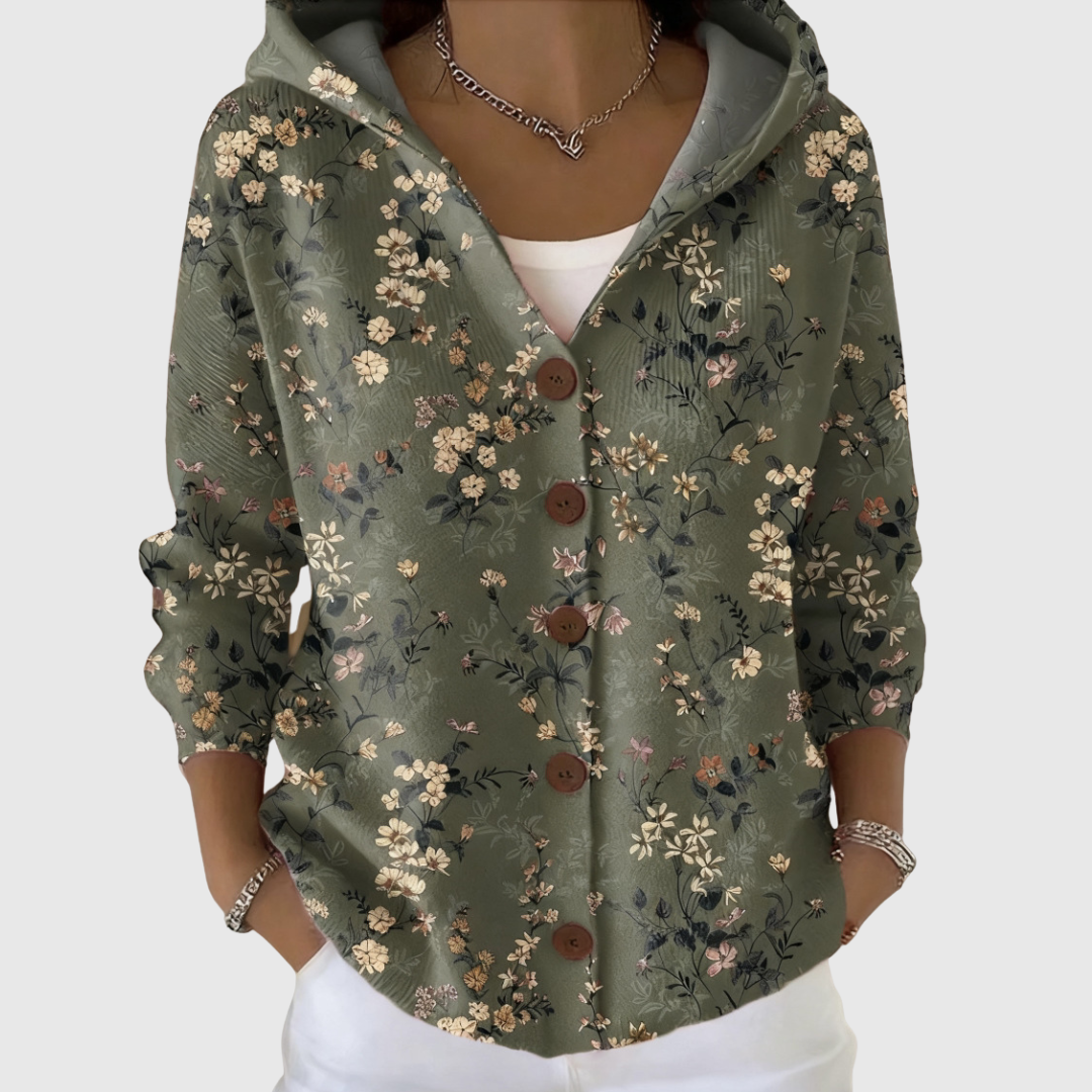 Marguerite | Knit Hoodie Cardigan