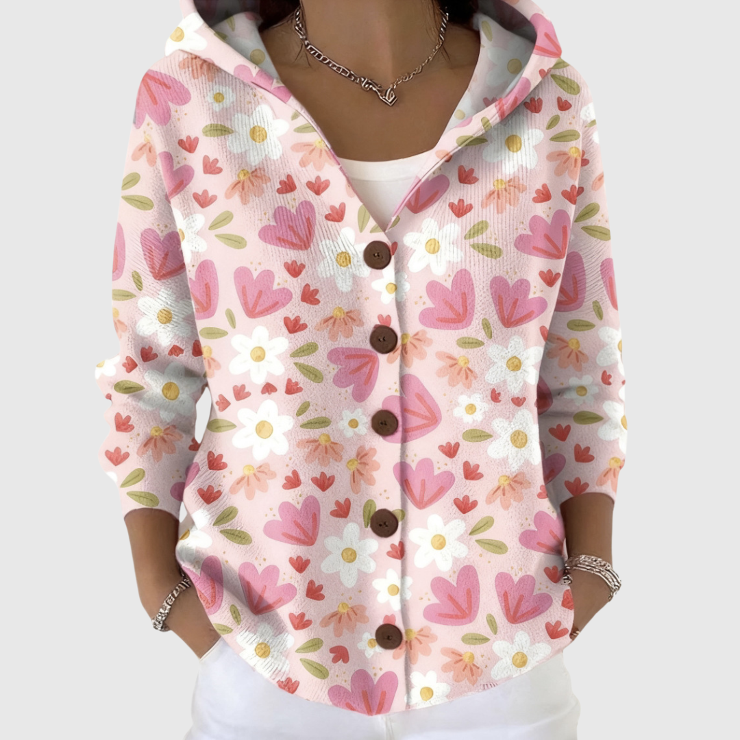Linnea | Knit Hoodie Cardigan