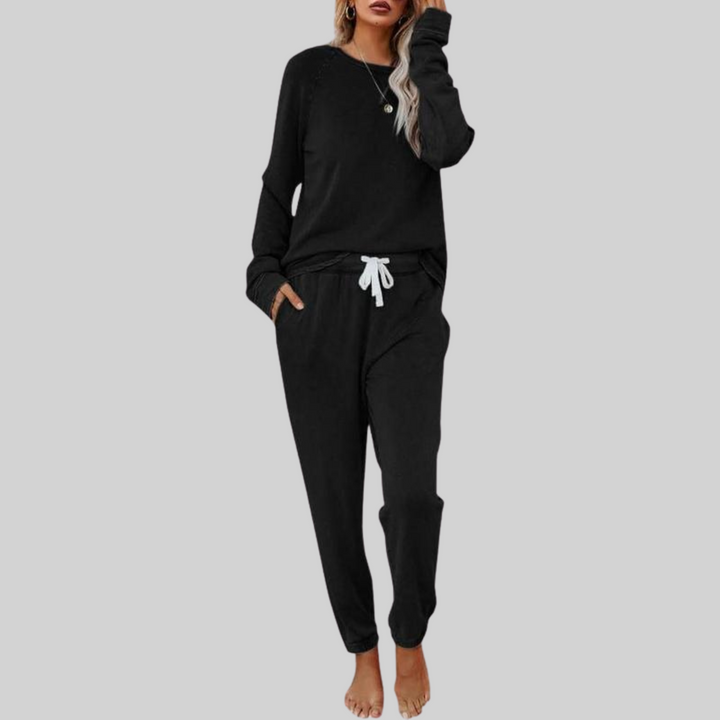 Jocelyn Casual Sweatpants Two-Piece Set