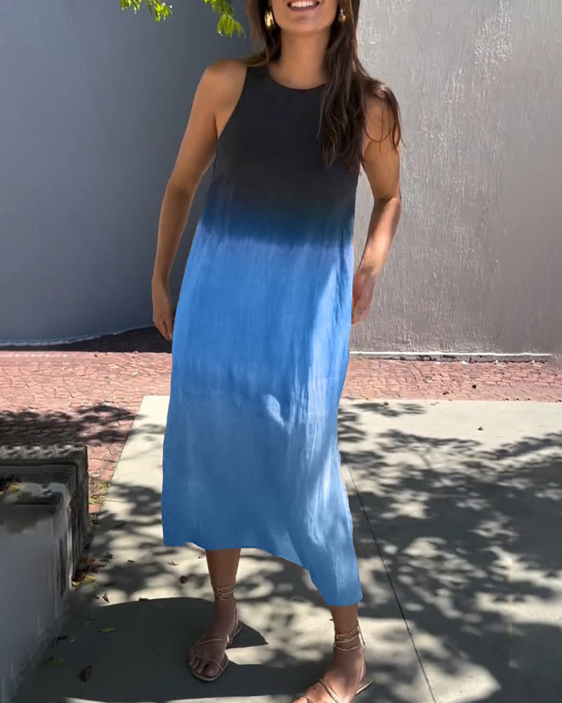 Sleeveless Fashion Dress