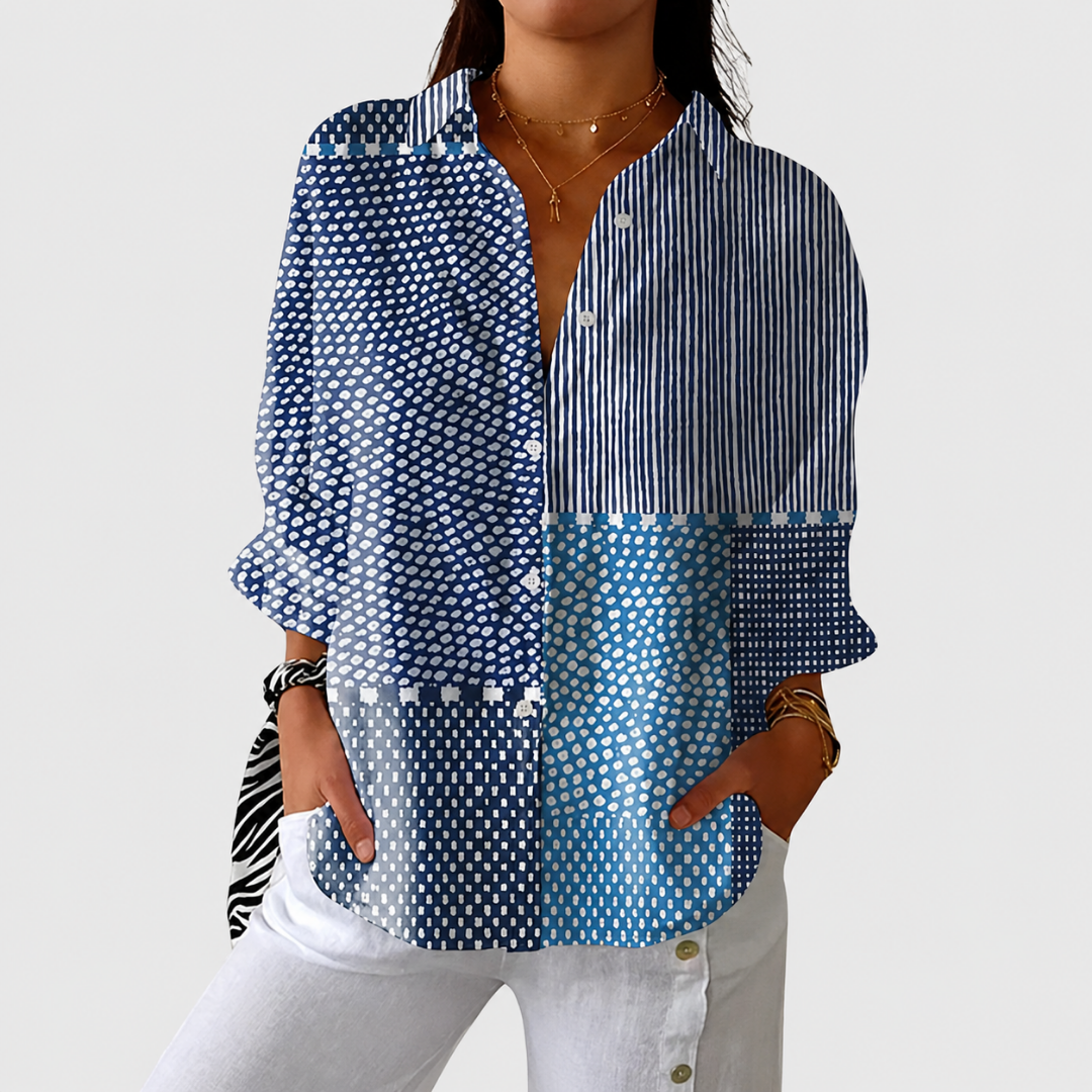 Elowen | Colourful Print Blouse