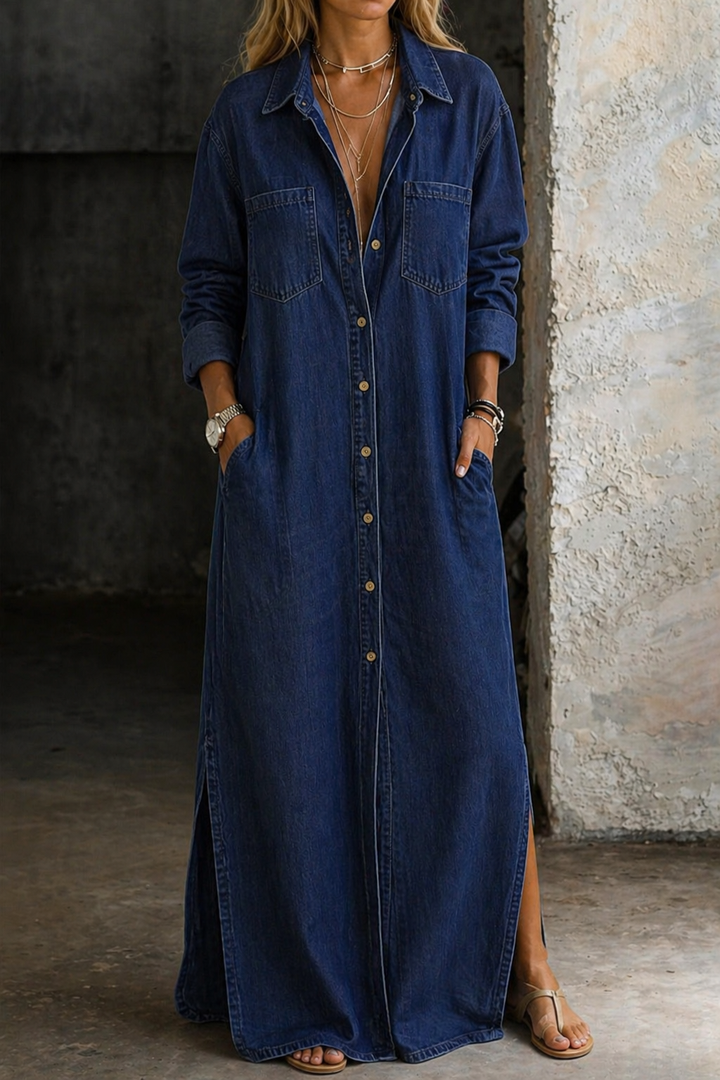 Diana | Relaxed Button-Up Dress
