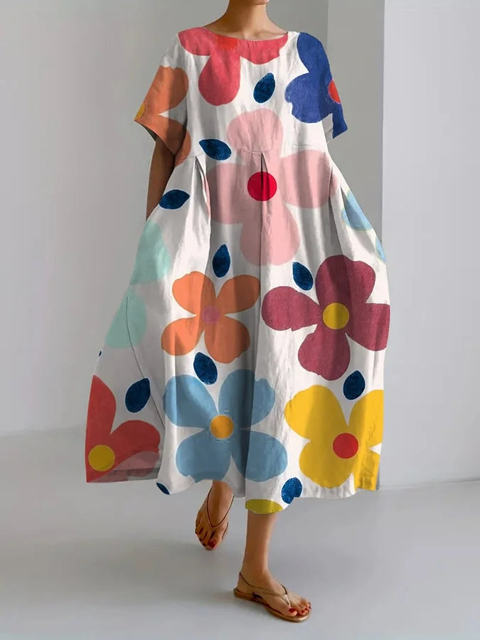 Eli | Floral A-Line Summer Dress