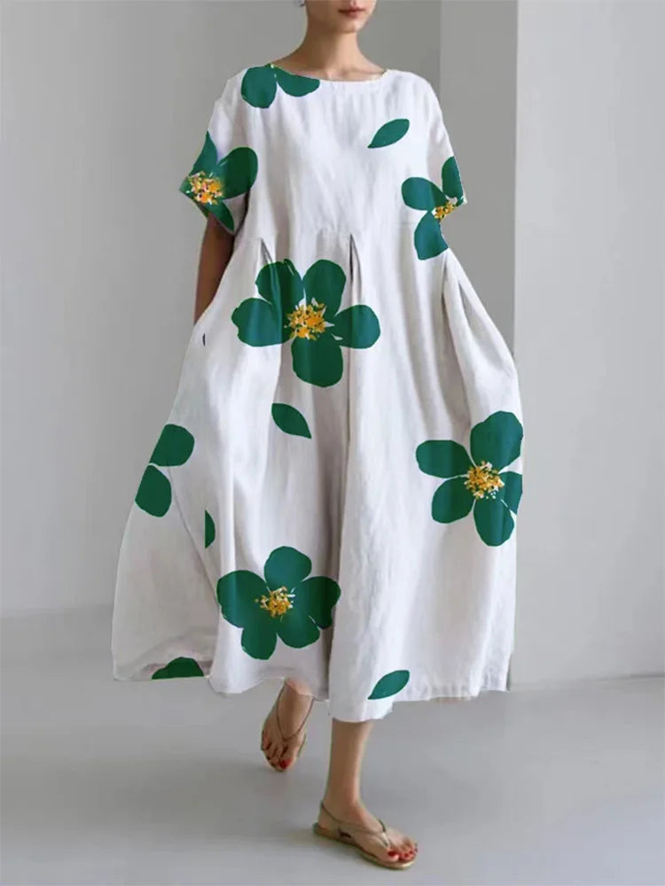 Novi | Floral A-Line Summer Dress