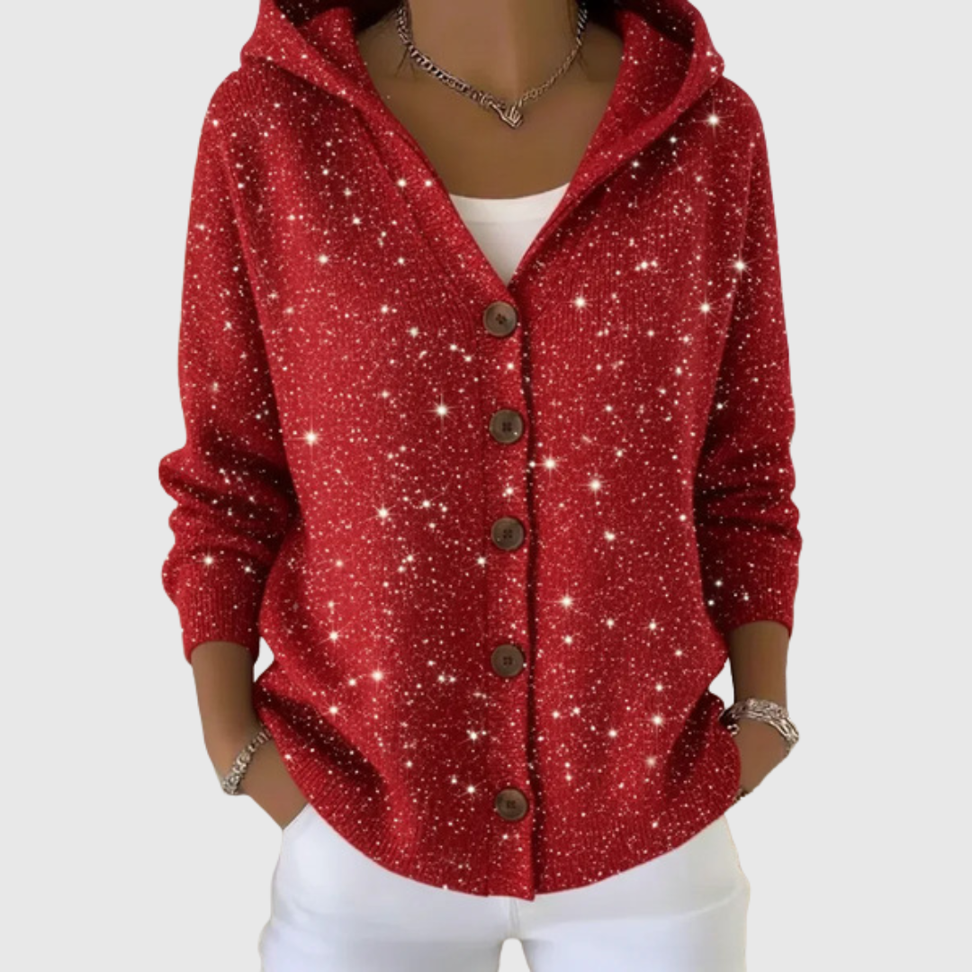 Rosalind | Knit Hoodie Cardigan