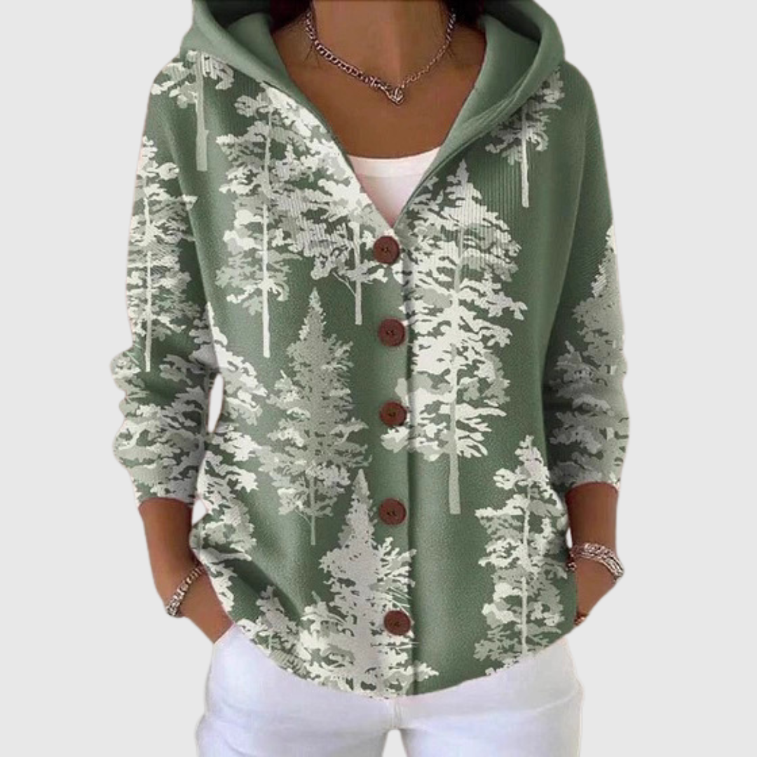 Fenella | Knit Hoodie Cardigan