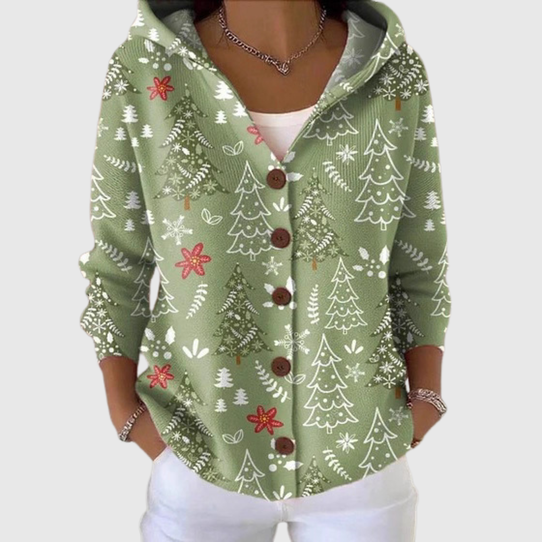 Brienne | Knit Hoodie Cardigan
