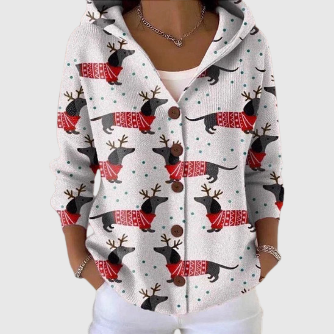 Yvette | Knit Hoodie Cardigan