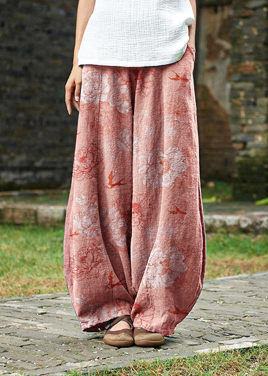 Cotton Linen Ramie Yoga Pants