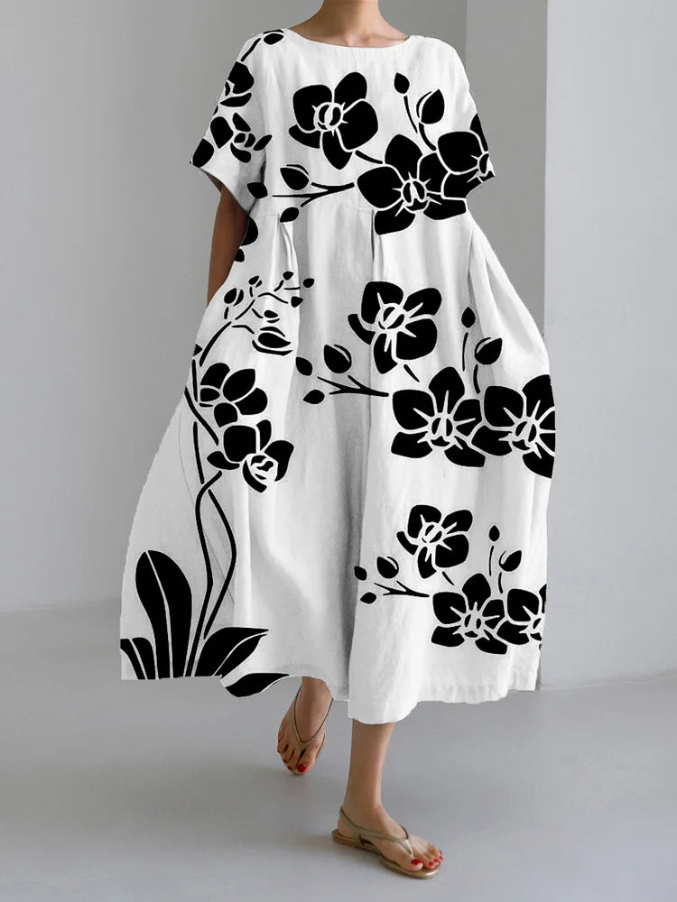 Mari | Floral A-Line Summer Dress