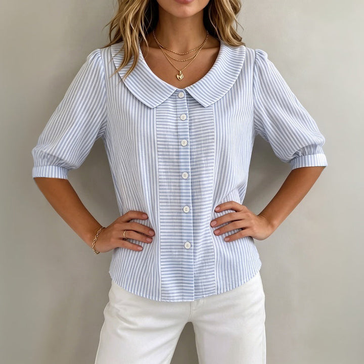 Wren | Striped Blouse