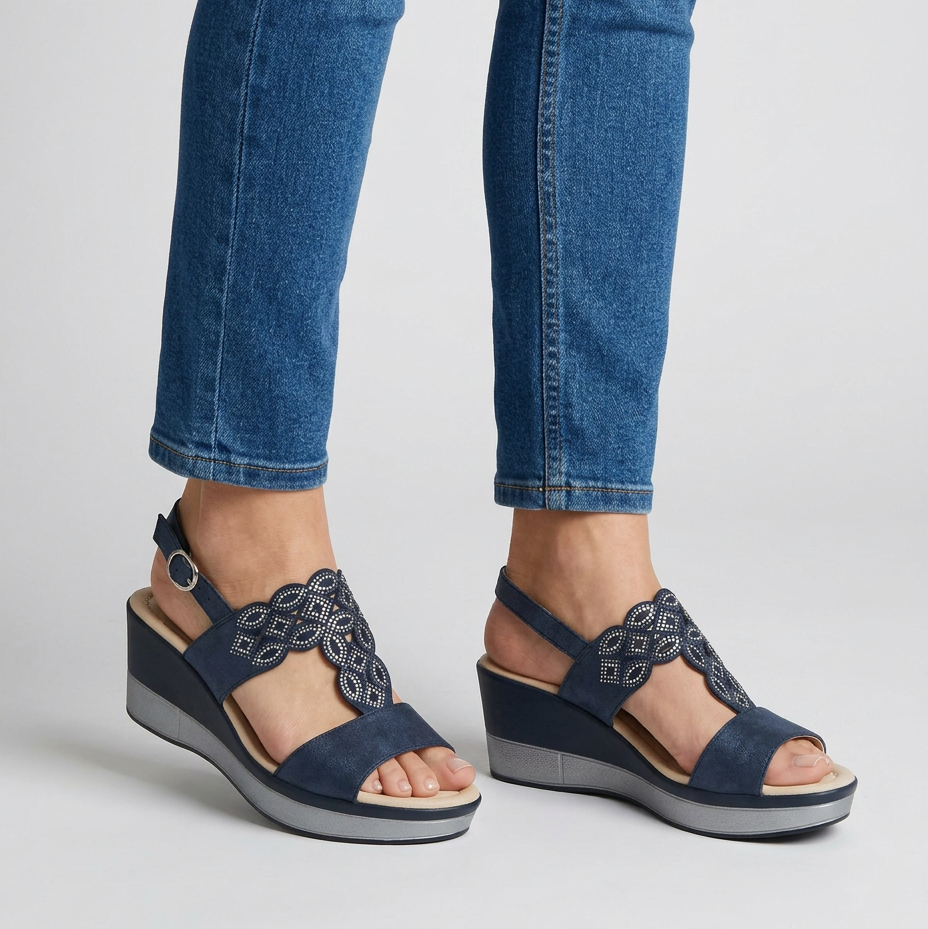 Rachele | Comfort Wedge Sandals