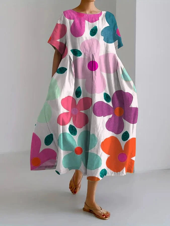 Eli | Floral A-Line Summer Dress