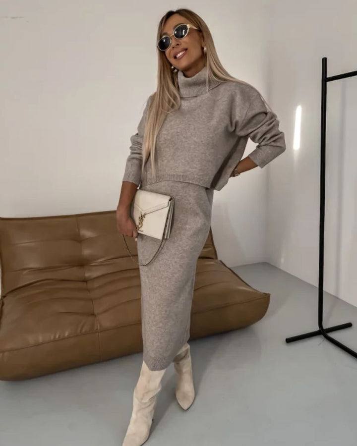 Dilia Elegant Knit Two-Piece Set