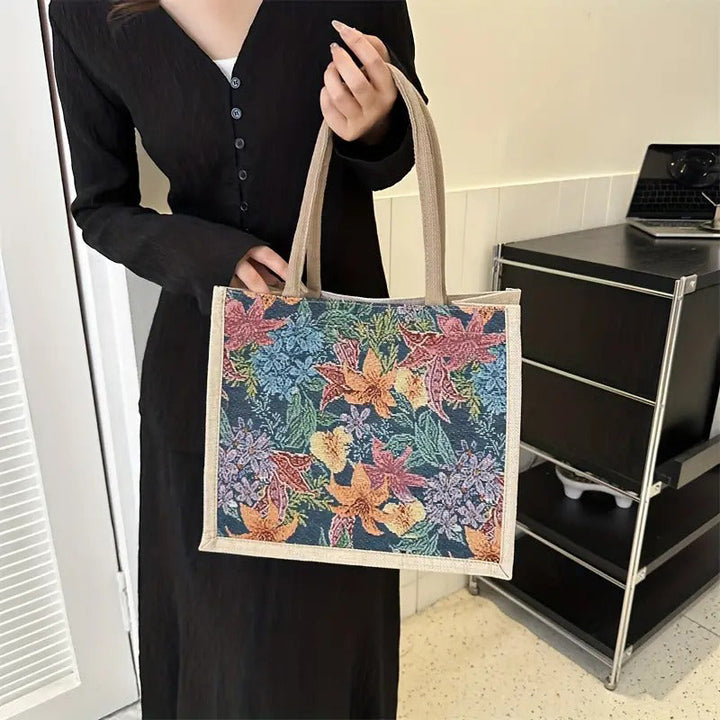 Ruby | Vintage Floral Pattern Bag