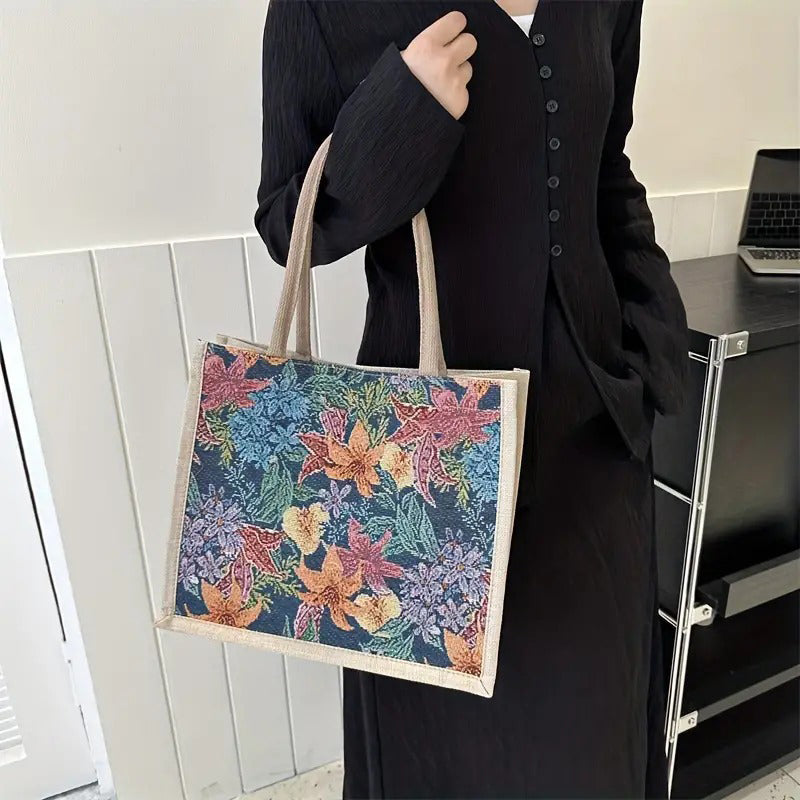 Ruby | Vintage Floral Pattern Bag