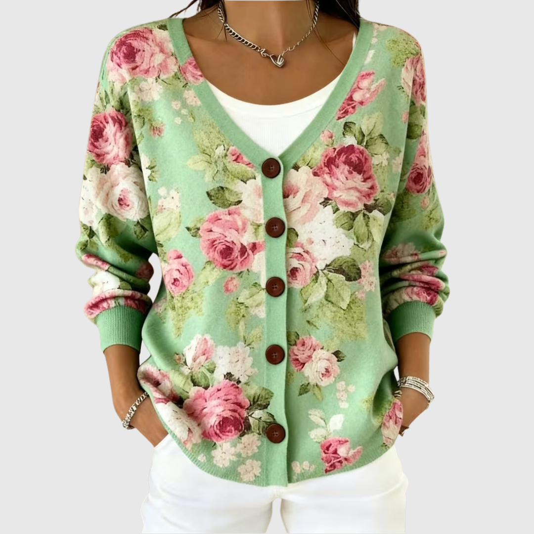 Junia | Buttoned Knit Cardigan