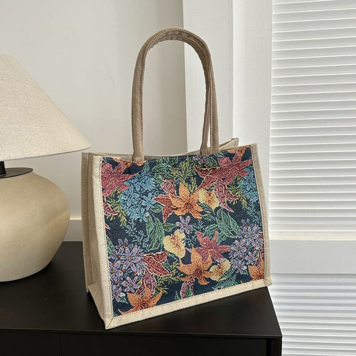 Ruby | Vintage Floral Pattern Bag