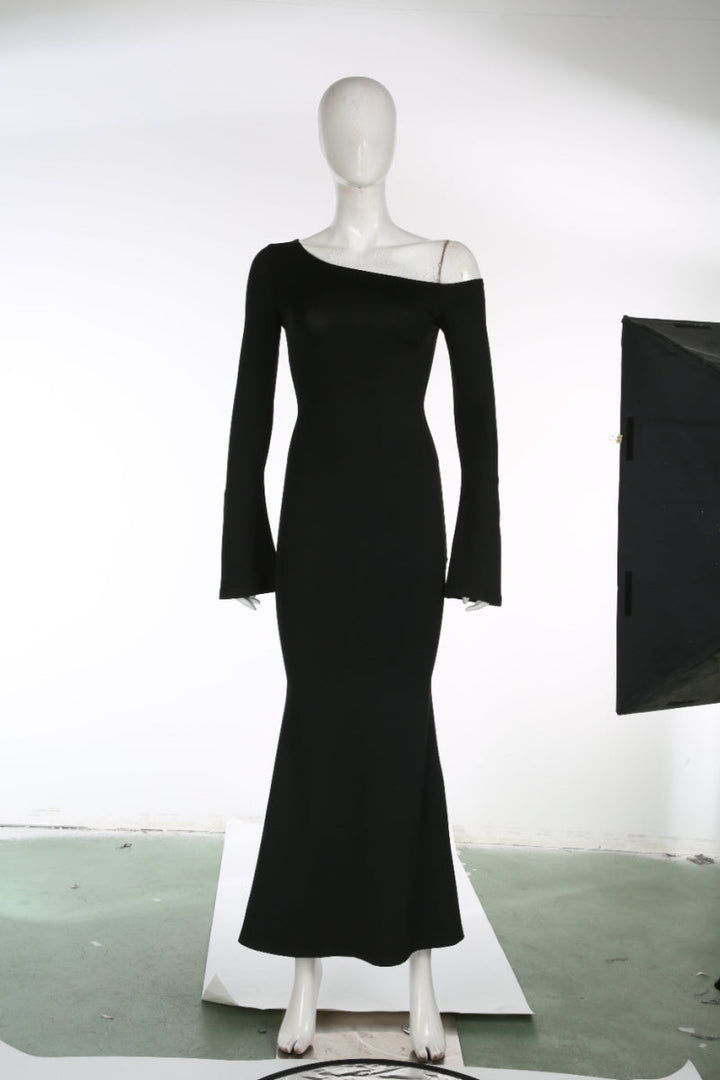 One-Shoulder Elegant Dress