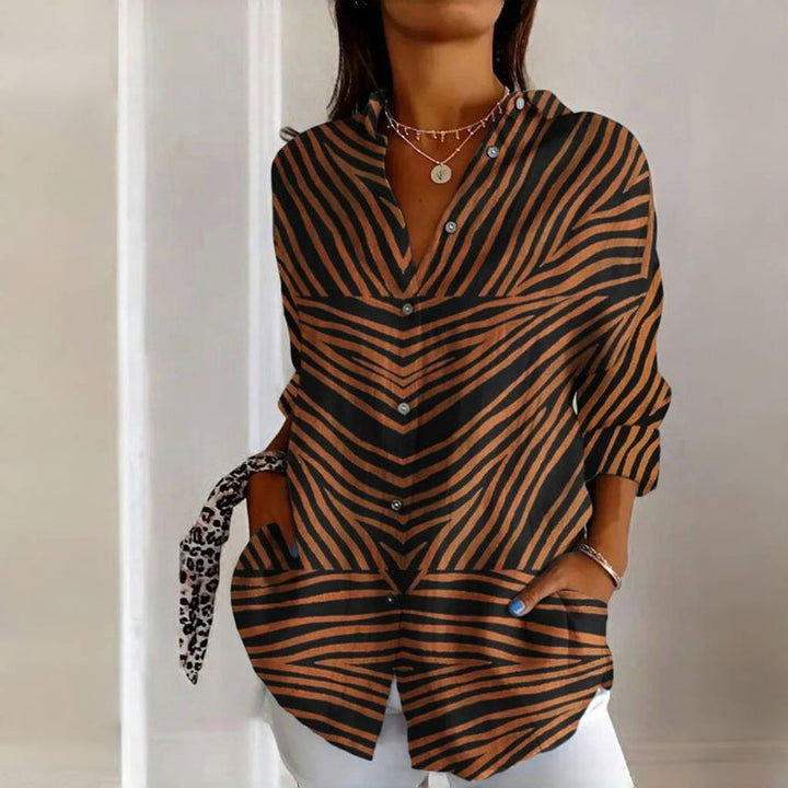Tamsin | Vintage Striped Blouse