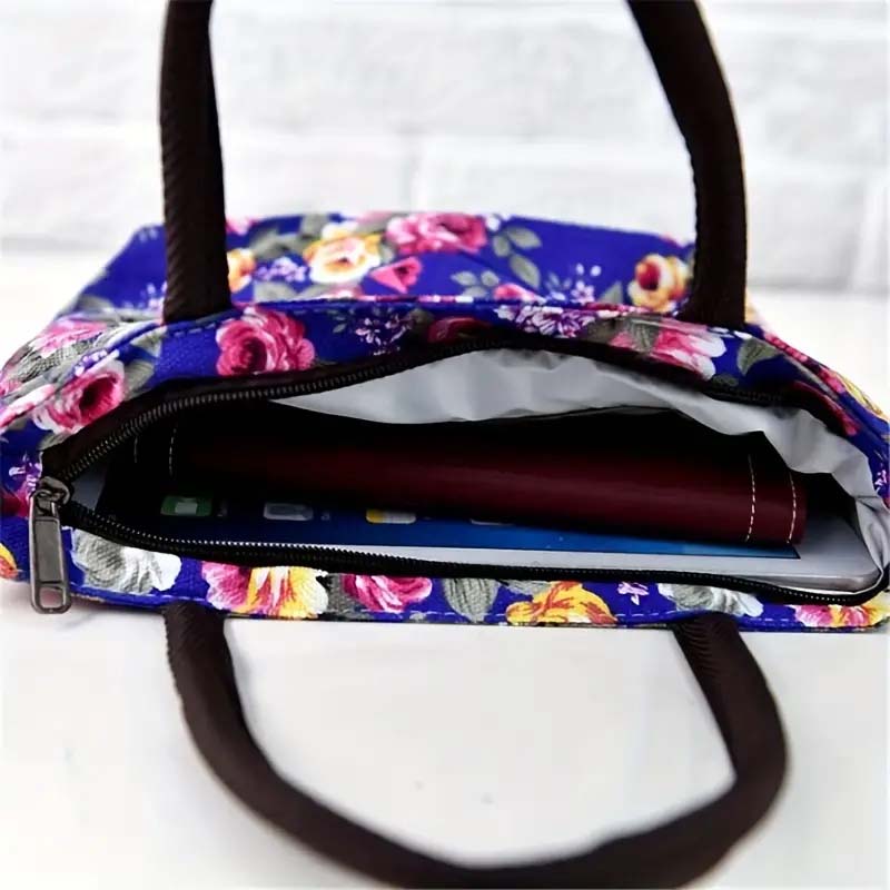 Nora | Vintage Floral Print Bag