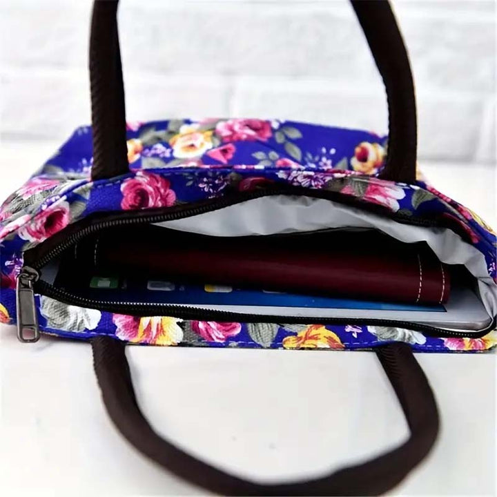 Nora | Vintage Floral Print Bag