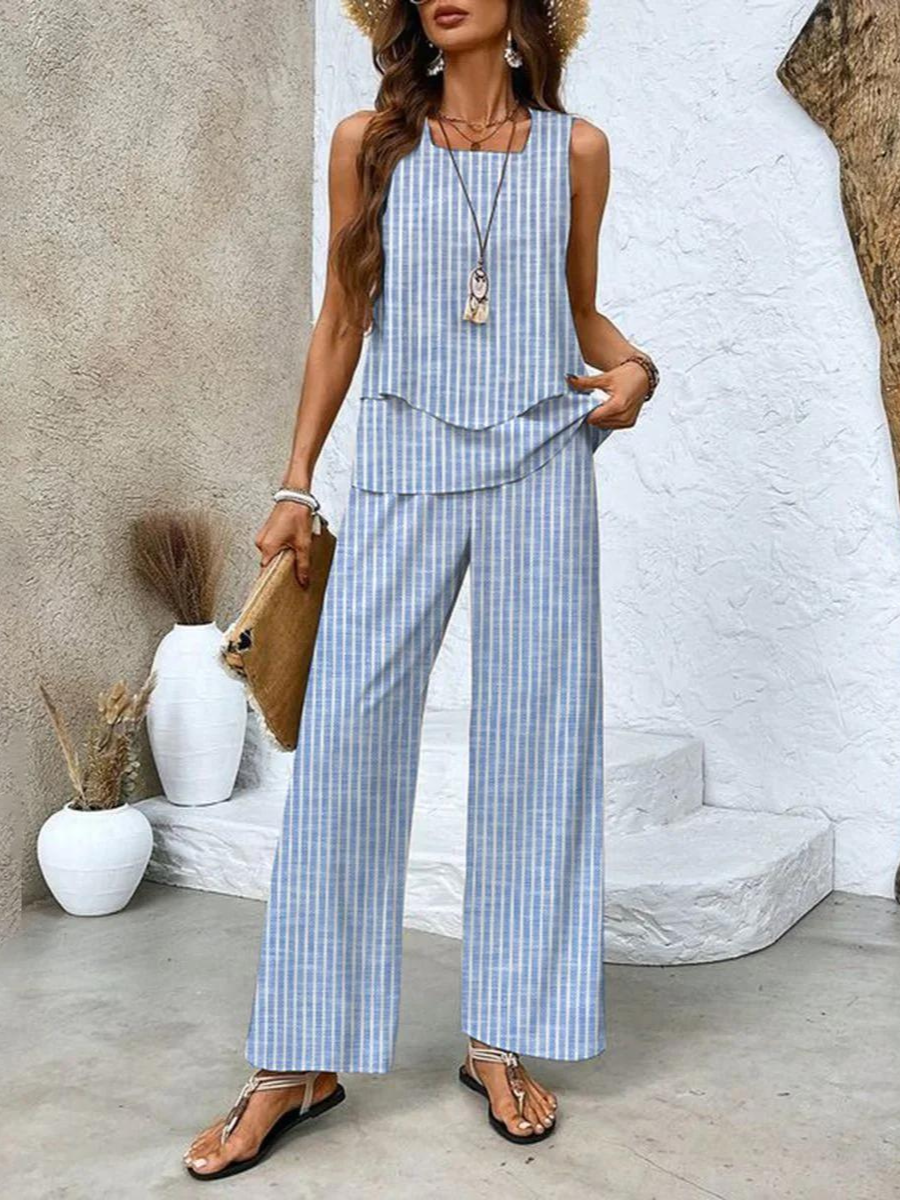 Averie Elegant Summer Two-Piece Set