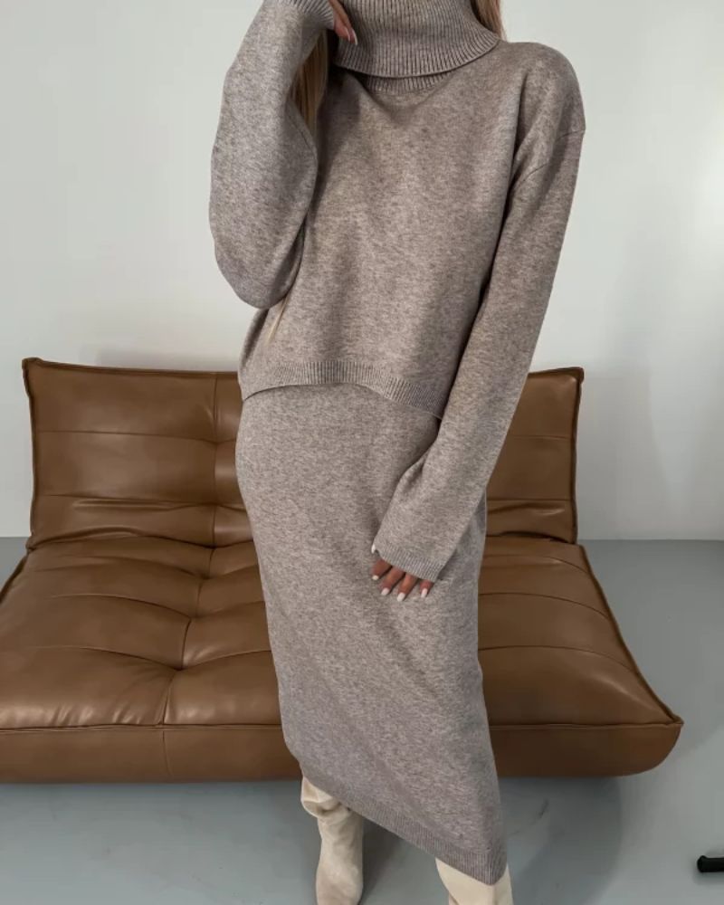 Dilia Elegant Knit Two-Piece Set