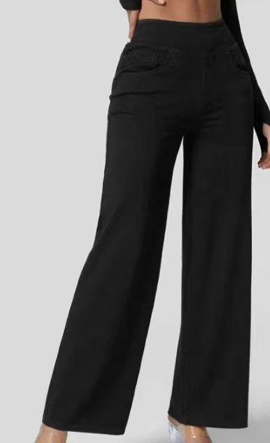 Héloïse | Elegant Wide-Leg Fluid Pants