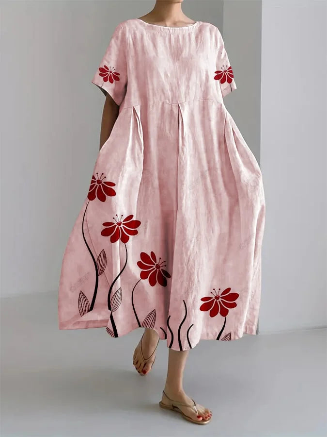 Sabi | Floral A-Line Summer Dress