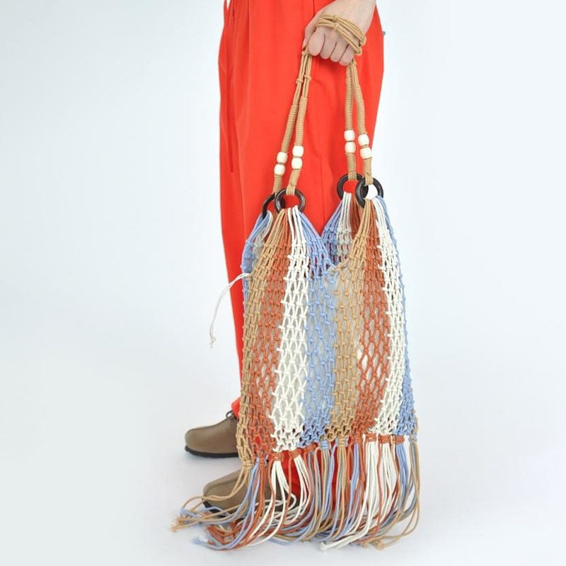 Noelle | Straw Beach Bag