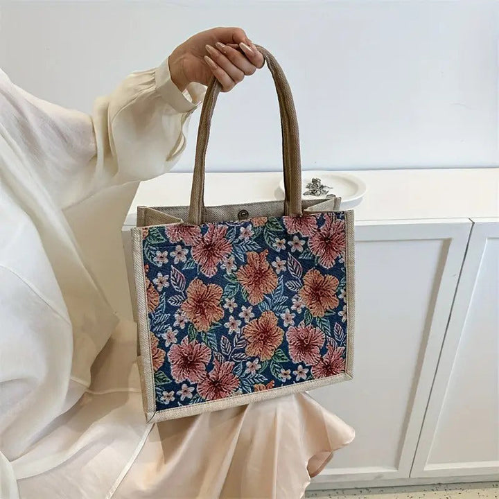 Ruby | Vintage Floral Pattern Bag