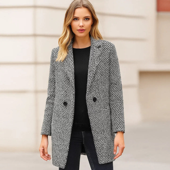 Caterina | Long Wool-Blend Jacket