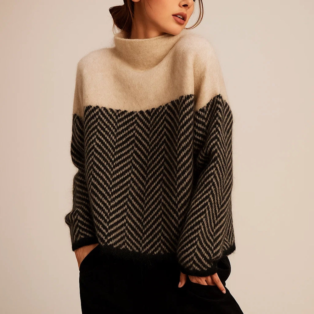 Stefanie | Soft Roll-Neck Jumper