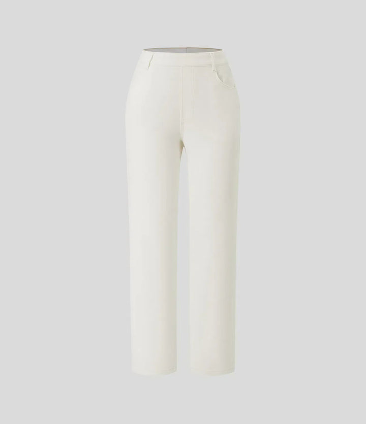 High Waist Elastic Comfort Pants