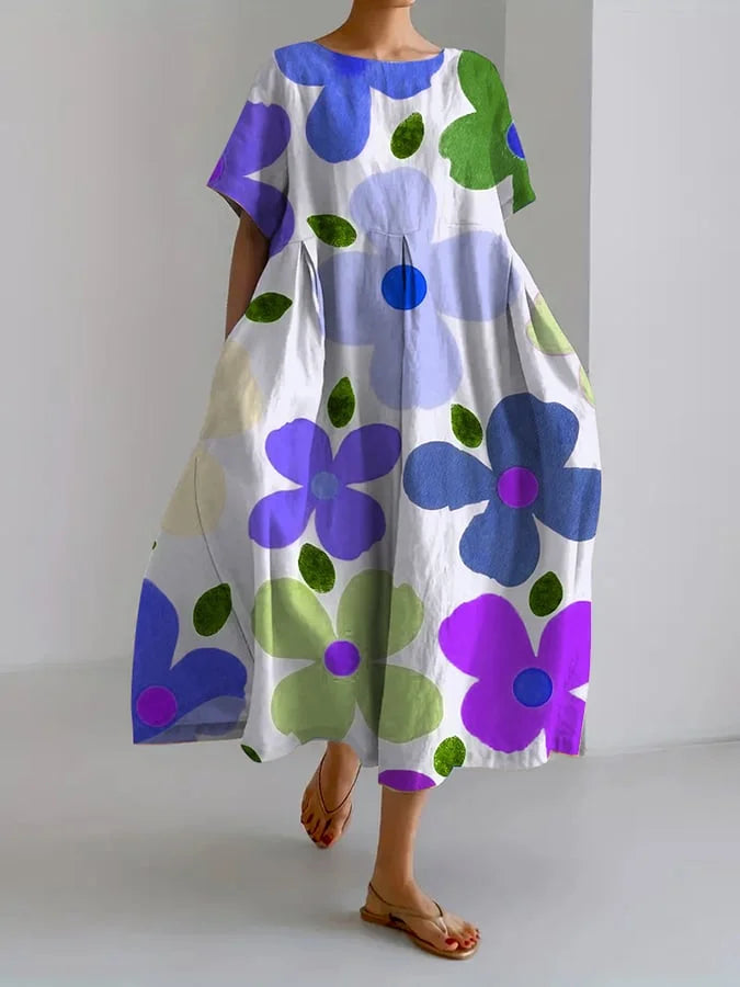 Eli | Floral A-Line Summer Dress