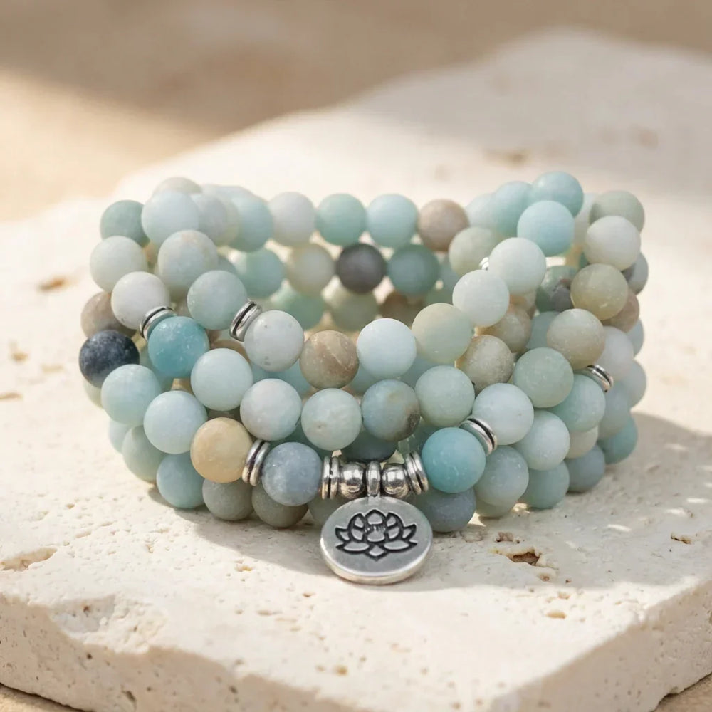 Hazel | Divine Amazonite Mala